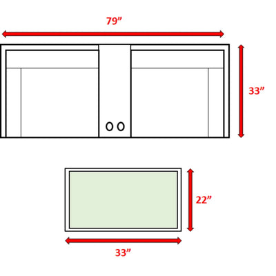 Comfortable Modern Patio Rattan Sectional Set With Cushions