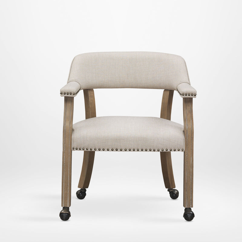 Monroe - Dining And Game Chair - Beige