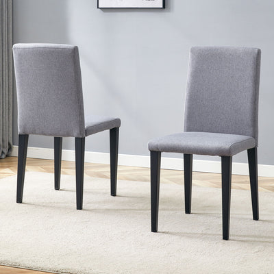 Versatile Dining Chairs With Comfortable Design And Metal Legs