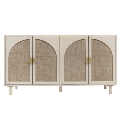 4 Door Cabinet, Customizable Storage System