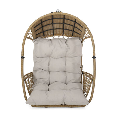 Malia - Wicker Hanging Chair With Cushion