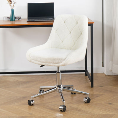 Adjustable And Space-Saving Chair With Golden Electroplated Legs