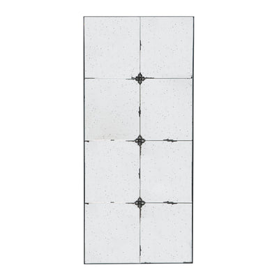 Traditional Decor Style Antique Glass Panel Mirror, Wall Mirror For Bathroom Entryway Console Lean Against Wall