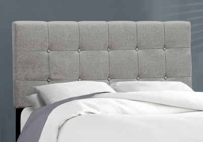 Bed, Upholstered, Frame Only, Transitional