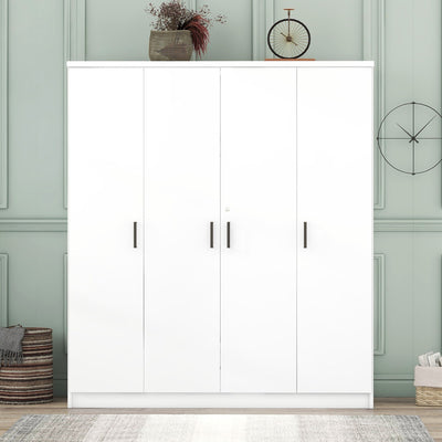 4 Door Wardrobe With 1 Drawer
