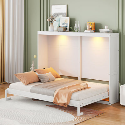 Murphy Wall Bed Modern Design With LED Lights