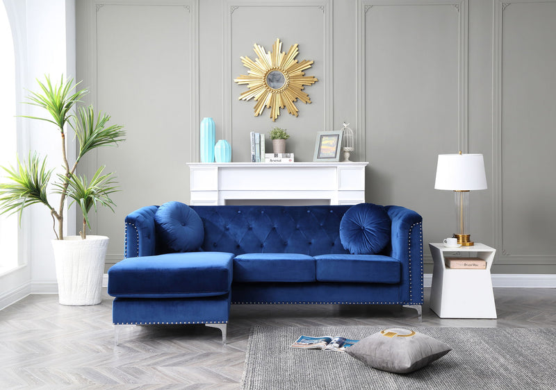 Pompano - Micro Suede Sofa Chaise