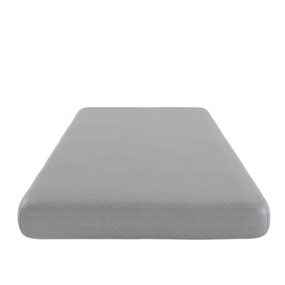 5" Memory Foam Mattress With Responsive Support And Breathable Cover
