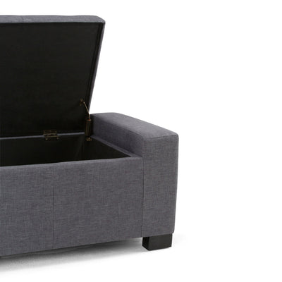 Laredo - Contemporary Large Storage Ottoman