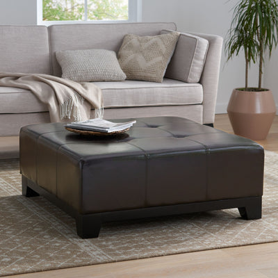 Darlington - Ottoman Coffee Table - Espresso Brown