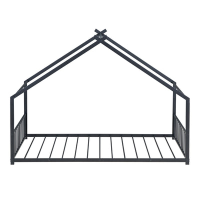 Metal House Bed