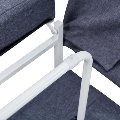 Modern Convertible Sofa Bed 4 In 1 Folding Ottoman Sleeper With Adjustable Backrest