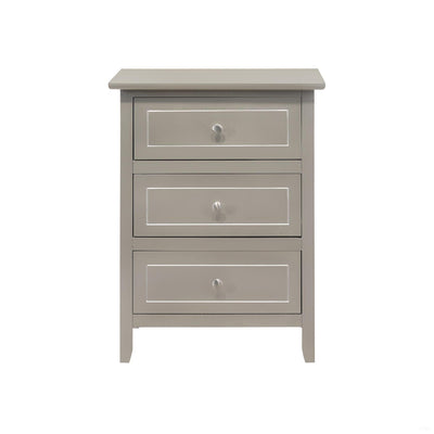 Daniel - 3 Drawer Nightstand