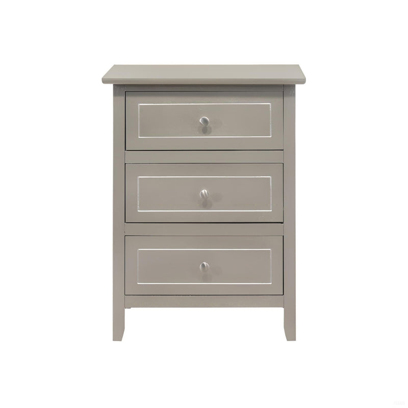 Daniel - 3 Drawer Nightstand