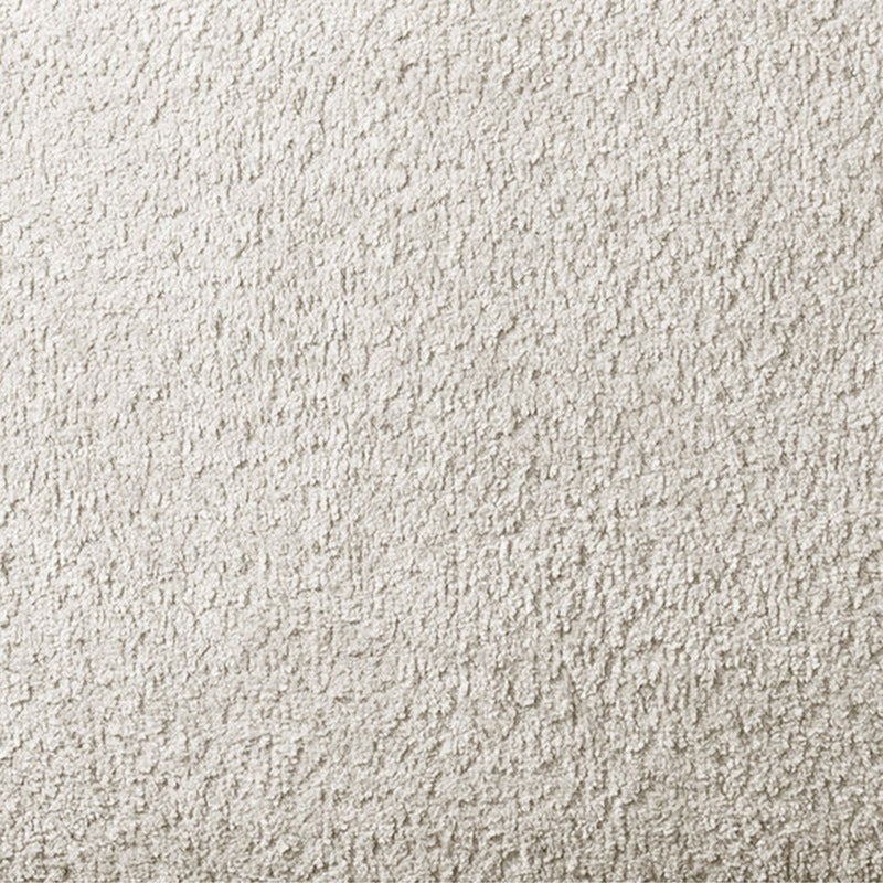 Upholstered 360 Degree Swivel Chair - Cream