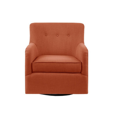 Adele - Swivel Chair With Button Tufted Back