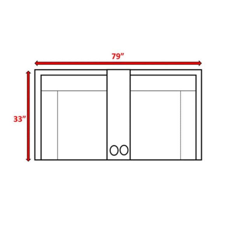 Outdoor Wicker Loveseat With Cushions
