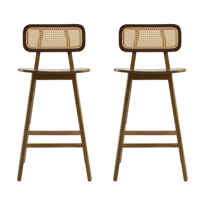 Bari - Indoor Wood Barstool (Set of 2)