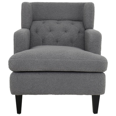 Upholstered Accent Chair Tufted Armchair For Living Room And Bedroom