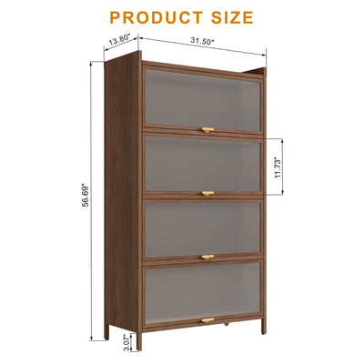 Flip Doors Cabinet, With Ample Storage Space