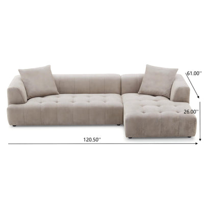 Kaynes - Elegant Upholstery Corner Sofa