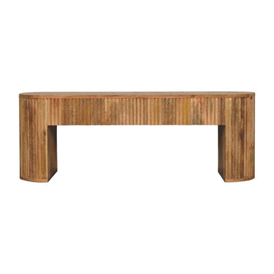 Soba - Straight Media Unit - Oak