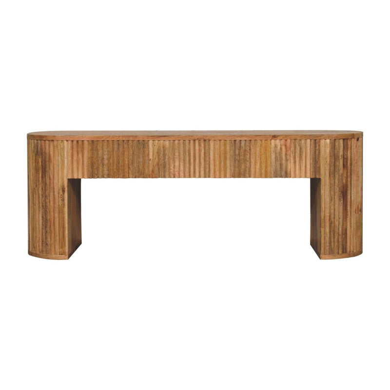 Soba - Straight Media Unit - Oak