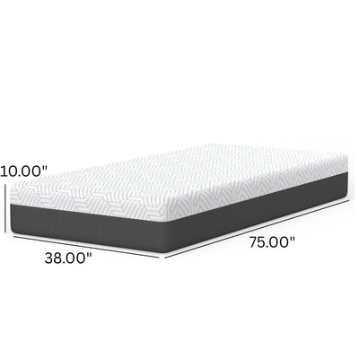 Pur Chill - 10" Medium Firm Mattress With Phase Change Cooling Fabric