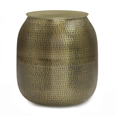 Griffen - Handcrafted Metal Storage Accent Table