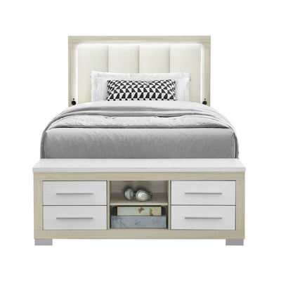 Emilia - 5 Piece Bedroom Set With Panel Headboard