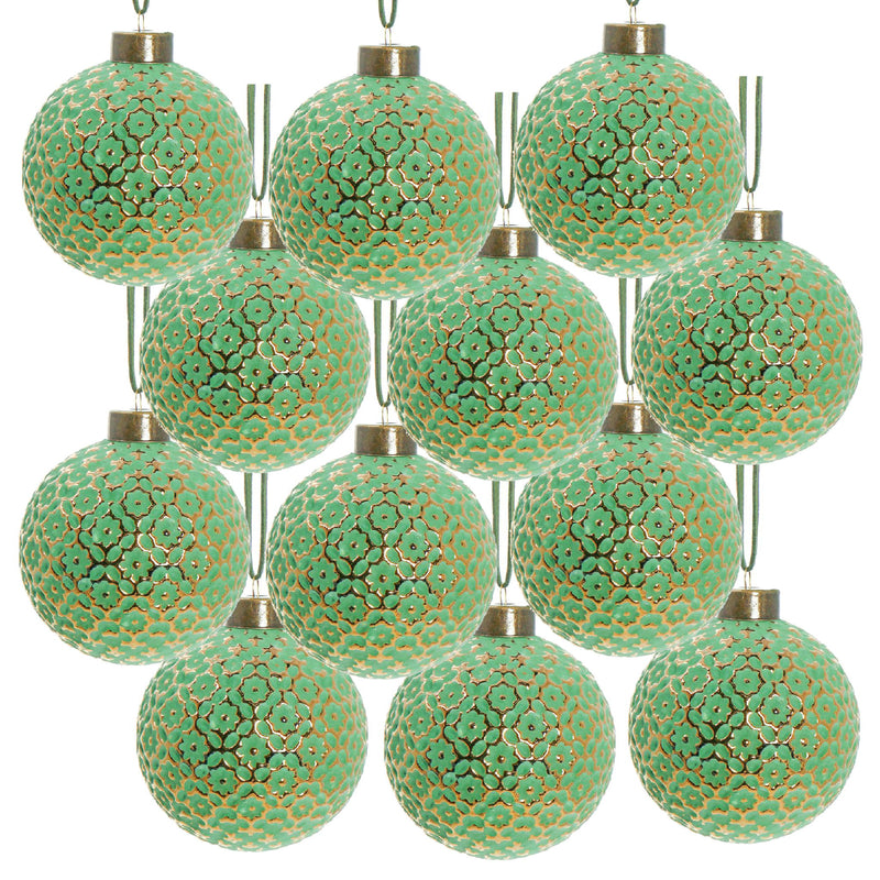 Christmas Ball Ornaments, Glass Decorative Hanging Ball Christmas Tree Ornaments For Holiday Party Decorations