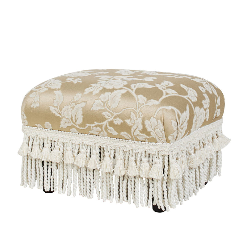 Fiona - Handcrafted Accent Footstool Ottoman