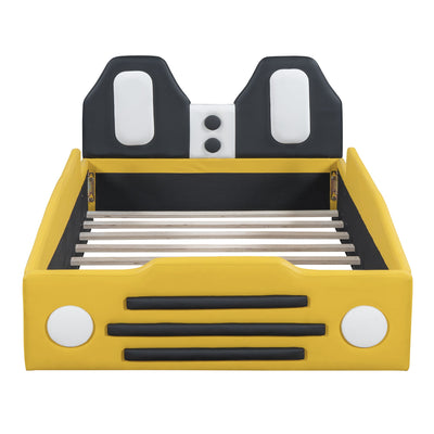 High Quality Race Car Shaped Platform Bed & Wheels