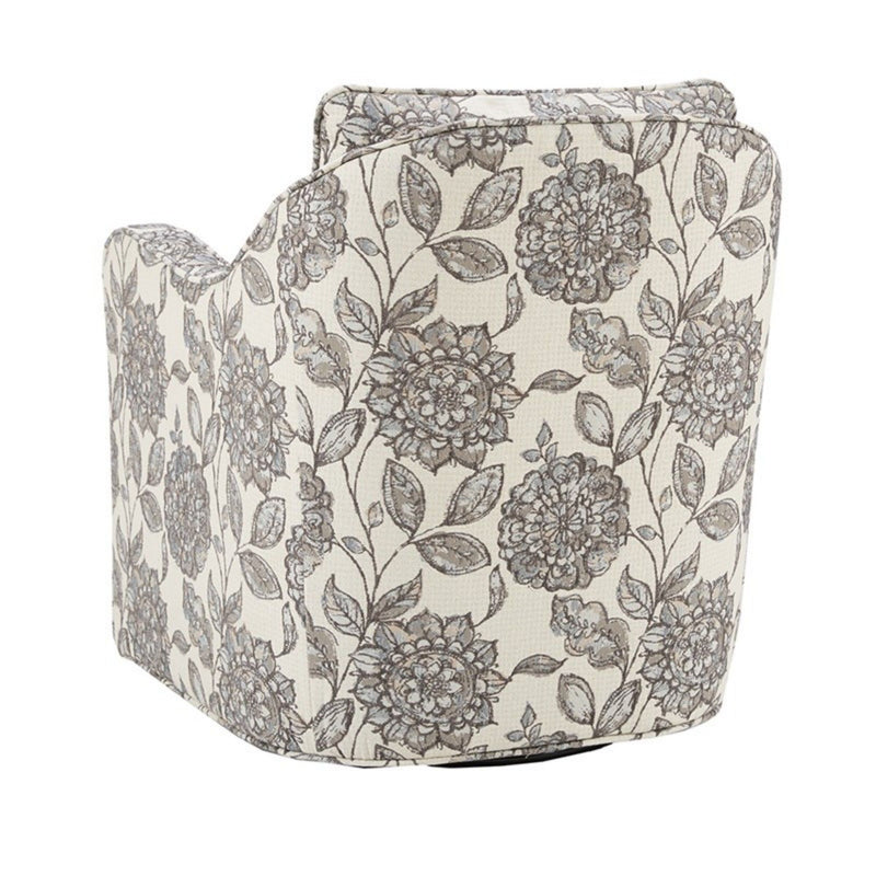 Wide Seat Arm Chair With 360 Degree Rotation