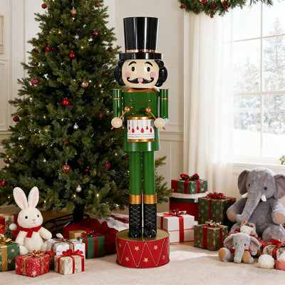 Nutcracker Holiday Decor - Green / Red