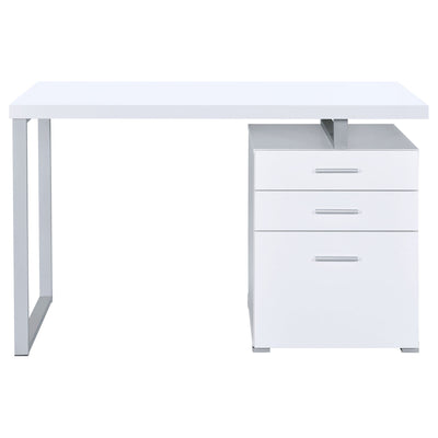 Modern Reversible 3 Drawer Office Computer Desk