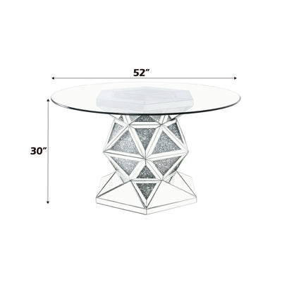 Noralie - Dining Table - Silver