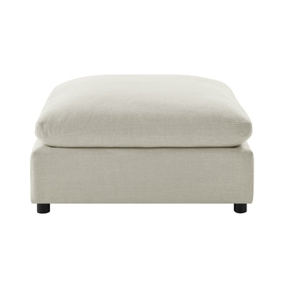 Cassandra - Square Ottoman - Beige