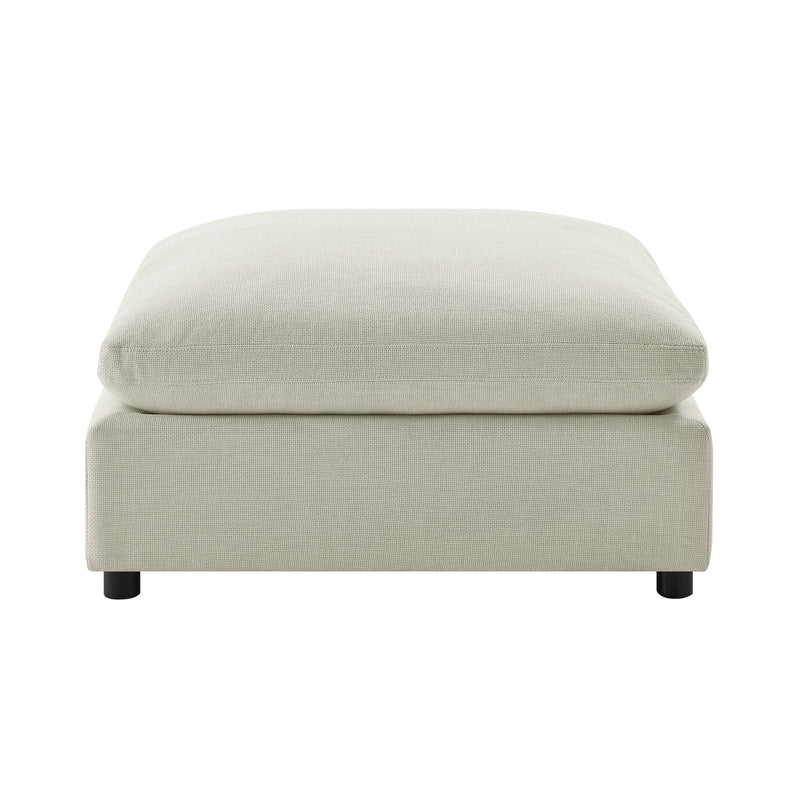 Cassandra - Square Ottoman - Beige