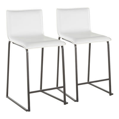 Mara - Upholstered Contemporary Counter Stool (Set of 2)