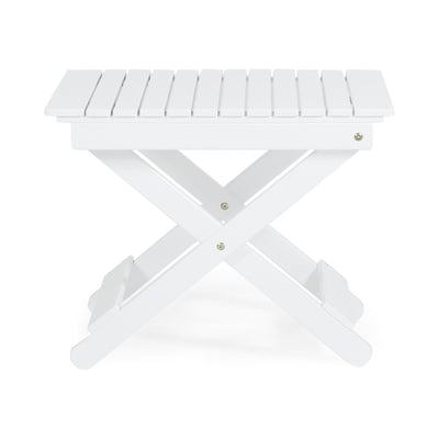 Outdoor Folding Wooden Side Table