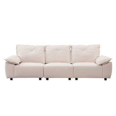 Modern Sofa With Removable Pillowcase And Backrest