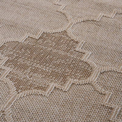 Guros - 6' X 9' Trellis Indoor / Outdoor Area Rug - Cream