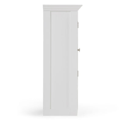 Acadian - Double Door Wall Cabinet - Pure White