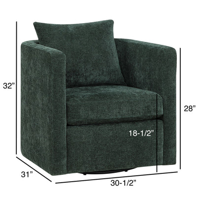 Sutton - Swivel Barrel Chair