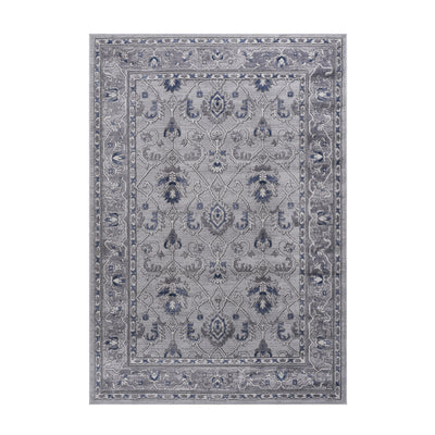 Marfi - 8' X 10' Oriental Area Rug - Gray / Blue