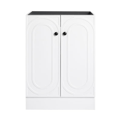 Modern Freestanding Bathroom Vanity With Soft Close Cabinet Doors