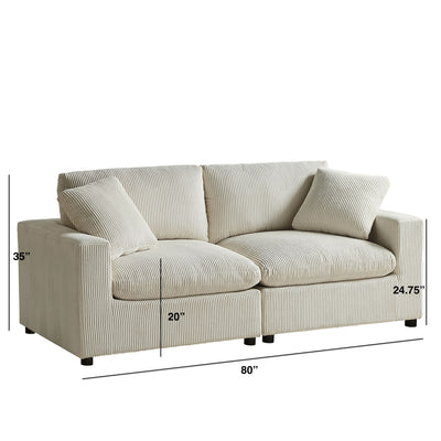 Chelsea - Modular 2 Piece Sofa