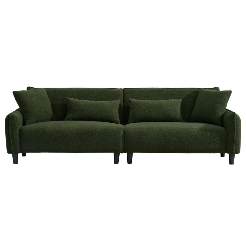 Teddy Velvet Sofa, Soft & Comfortable