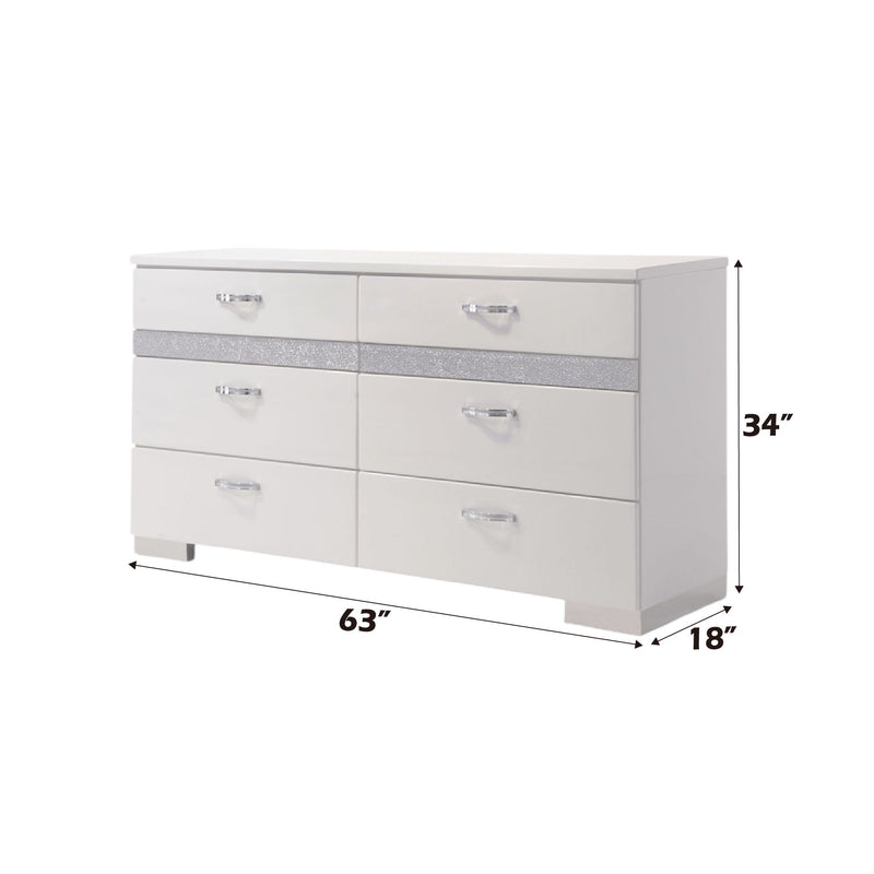 Naima II - Dresser - White